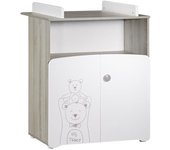 Mesa para cambiar pañales con 2 puertas