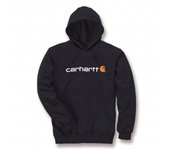 Sudadera con capucha signature logotipo carhartt negro/negro - talla xxl - s1100074001xxl
