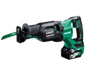 Sierra de sable multi volt 130mm 36v 2.5/5ah li-ion orbital uvp sin escobillas en caja - cr36dawgz