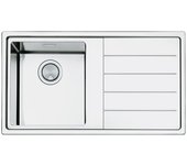 Fregadero de inox 86x50 cm