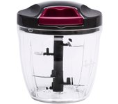Jata hogar hmaq4506 - tritatutto manuale con corda per tutti i tipi di alimenti. 4 altezze di taglio. lama in acciaio inox. capacità: 900 ml. include
