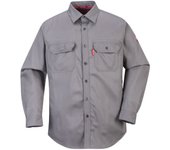 Camisa de trabajo resistente a la llama y protección arc2 bizflame 88/12 portwest fr89