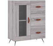 Aparador aparador cómoda armario unidad de almacenamiento organizador cocina salón salón sonoma 69,5 x 34 02_0036455