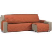 Funda cubre protector sofá chaise longue nina teja 240cm s&t sofa covers