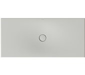 Plato de ducha bettefloor con soporte mínimo y betteglasur plus 5838, 150x70 cm, 5938-410plus,t1, color: plateado