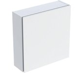 Geberit icon unité murale 45x46.7x15cm 1 porte sans fermeture douce aggloméré blanc mat
