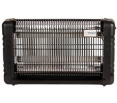 Romux® lámpara mata insectos mural de 80 m² | lámpara eléctrica exterminadora de moscas y mosquitos para bares y restaurantes