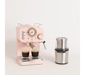 Create - pack thera retro cafetera express + mill pro molinillo de café y especias