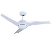 Ventilador de techo led 3 en 1 de 15w con motor dc de 35w con mando a distancia 3 aspas