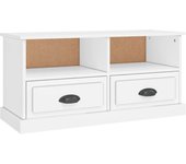 Mueble para tv madera contrachapada blanco 93x35,5x45 cm v3548 unico / blanco