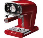 Cafetera ariete 1388 cafe' retro' cápsulas de café en polvo 850w 1l roja