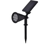 Foco solar led para jardín 1.5w 6v dc - blanco frío 6000k - 8000k - silamp