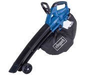 Soplador-aspirador de hojas inalámbrico scheppach bc-blv720-x 20v ixes - caudal 210km/h - 45l - sin batería ni cargador