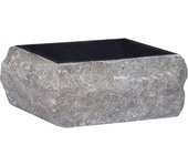Fregadero negro 30x30x13 cm mármol
