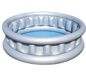 Bestway piscina hinchable infantil 3 camaras astronave 152x43 cm +3 años jardin 51080