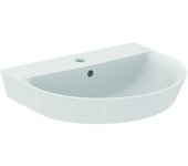 Ideal standard connect lavabo air 550 mm, 1 orificio para grifo, con rebosadero, e069801, color: blanco