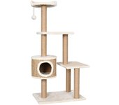 Torre para muebles de árbol para gatos, juguete para escalar, rascador, plataforma para escalar con poste 02_0022445