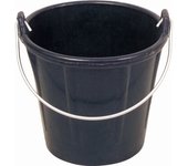 Cubo de caucho sintético negro - 11l