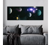 Pintura decorativa lienzo yty1031543241123_3080 multicolor 30x80 cm