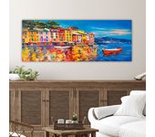 Pintura decorativa lienzo yty285852095_3080 multicolor 30x80 cm