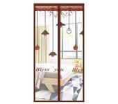 Cortina mosquitera para puerta l