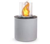 Chimenea de bioetanol brasero de suelo para jardín para interior y exterior modigliani corda beige d.36 x h56