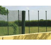 Malla malla plastica 2 cm - verde - 1 x 25 m cuadranet