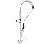 Grifo de ducha de mano flexible de un orificio de 1000 mm, caño de 220 mm, dos mandos 14_0005066