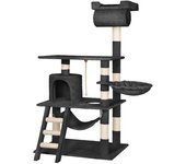 Tectake rascador para gatos 141 cm