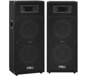 Altavoces escenario profesional hifi pasivos 2 uds 1000w negro v0797 unico / negro