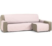 Funda cubre protector sofá chaise longue nina salmón 240cm s&t sofa covers