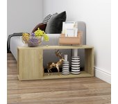 Mueble para tv aglomerado color roble sonoma 80x24x32 cm