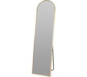 Wellhome espejo de pie 40x2,5x150 cm en dorado