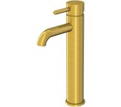 Mezclador de lavabo steinberg serie 100, sin desagüe, proyección: 128mm, 1001700bg, color: brushed gold
