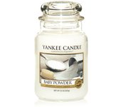 Vela perfumada yankee candle polvos de talco (623 g)