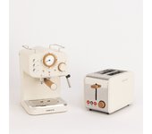 Create - pack toast retro tostadora + thera retro cafetera express acabado mate