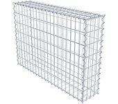 Gavión 100 cm x 70 cm x 20 cm (l x h x p), mailles 5 x 10 cm, espiral - diámetro del cable 4 mm