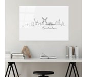 Pintura vidrio templado uv-237 multicolor 70x100 cm