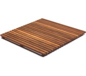 Tarima de ducha madera de teca zenkooi ol01350 4a 71x71cm