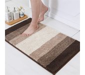 Tapetes de curry cómodos y duraderos de 40 x 60 cm, tapete grueso antideslizante, tapete absorbente para baño y entrada.