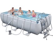 Piscina power steel frame rectangular 404x201x100 cm