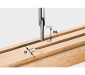 Festool fresa de ranuras hs s8 d 5/12
