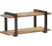 Mueble para tv de madera maciza reciclada 90x40x40 cm