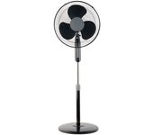 Ventilador de pie etesio motor ac 40w negro