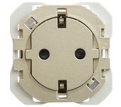 Simon 270 | base de enchufe clean schuko cava 20000434-094