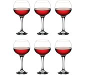 Tradineur - set de 6 copas de cristal, modelo ambassador, servir cubatas, cócteles, champán, elegantes, aptas para lavavajillas (790 ml - 23 x 12 cm)
