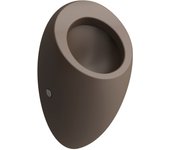 Laufen alessi un urinario de succión, sin agujeros para montaje de tapa, sin mosca, 325x290mm, h8409751880001, color: café mate