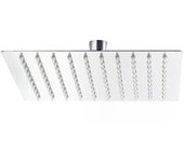 Cabezal ducha cuadrado 40x40cm baño grifo ducha efecto lluvia acero inoxidable elegante espejo