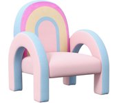 Sillón infantil zonekiz tablero multicapa, mdf, espuma, poliéster rosa 43x41x51 cm 310-068v80pk