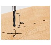 Festool broca para clavijas hw s8 d5/30 z